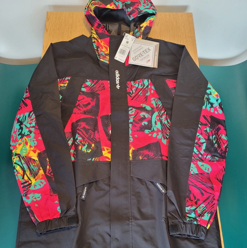 Adidas adventure Goretex jacket $500 new S